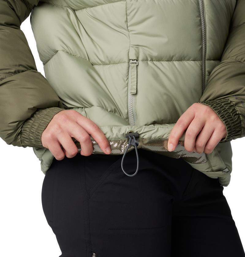 Pike Lake Full Zip Jacket, Extended - Womens - Stone Green / Safari 7