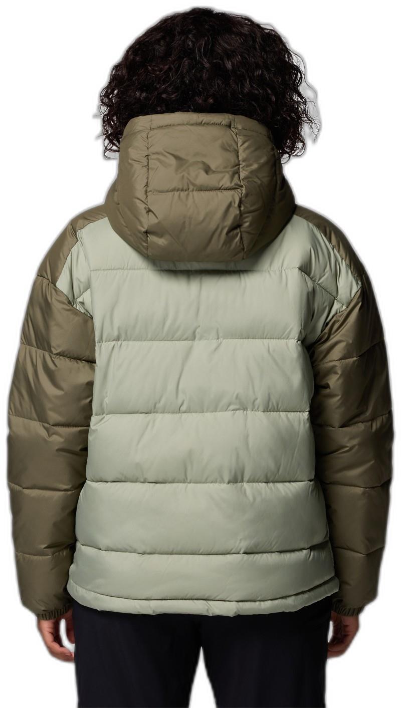 Pike Lake III Hooded Jacket - Womens - safari / stone green 1