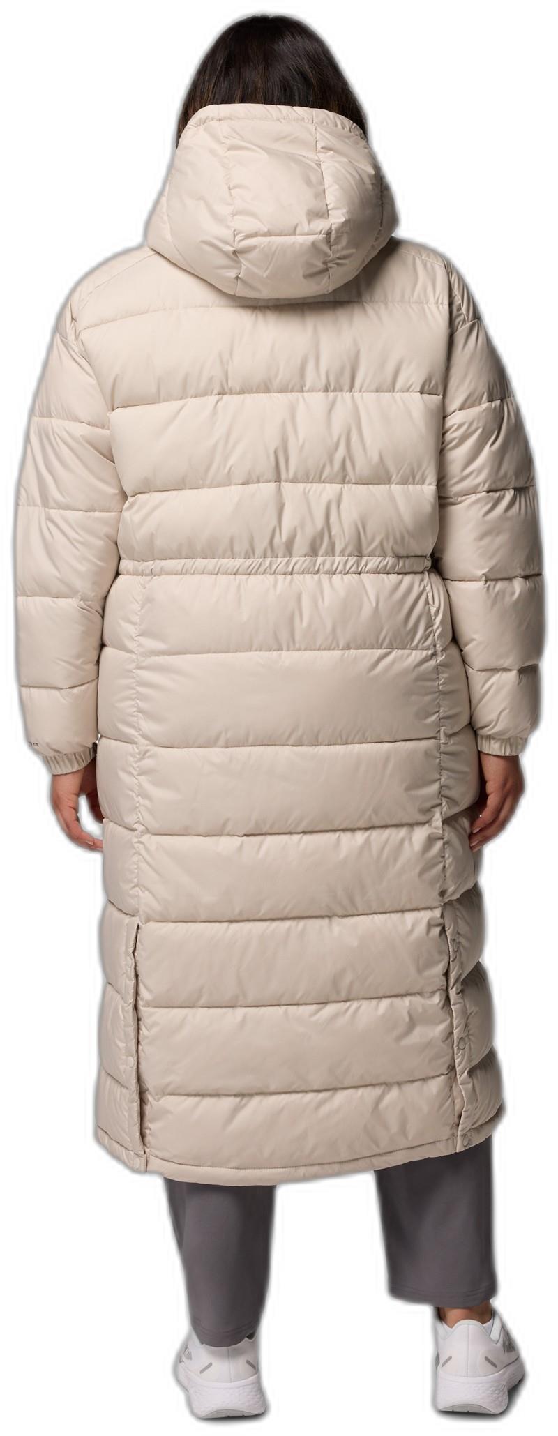Pike Lake III Long Jacket, Extended - Womens - dark stone 1