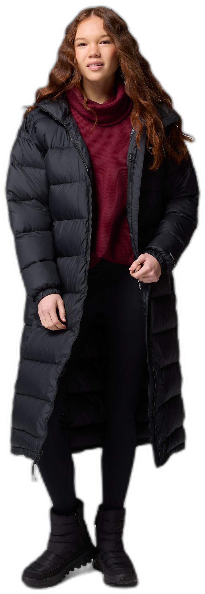 Pike Lake III Long Jacket - Womens - black 1
