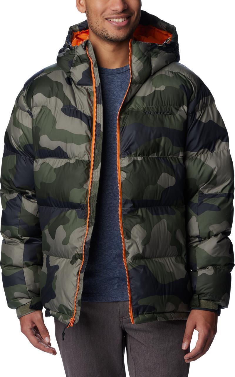 Pike Lake II Hooded Jacket - Mens - Stone Green Mod Camo Print 3