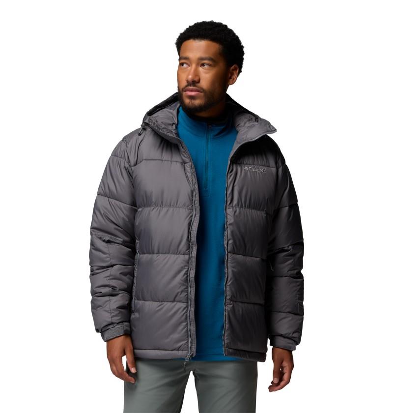 Pike Lake II Hooded Jacket - Mens - city grey 1