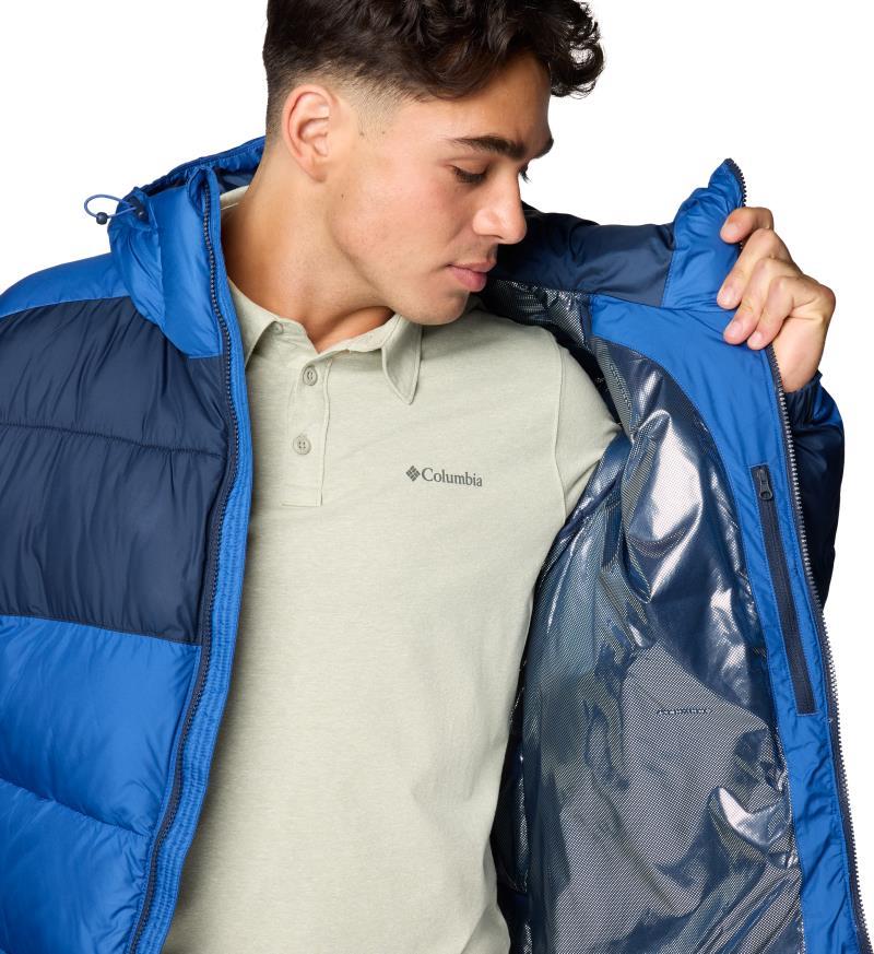 Pike Lake II Hooded Jacket - Mens - mountain blue / collegiate navy 1