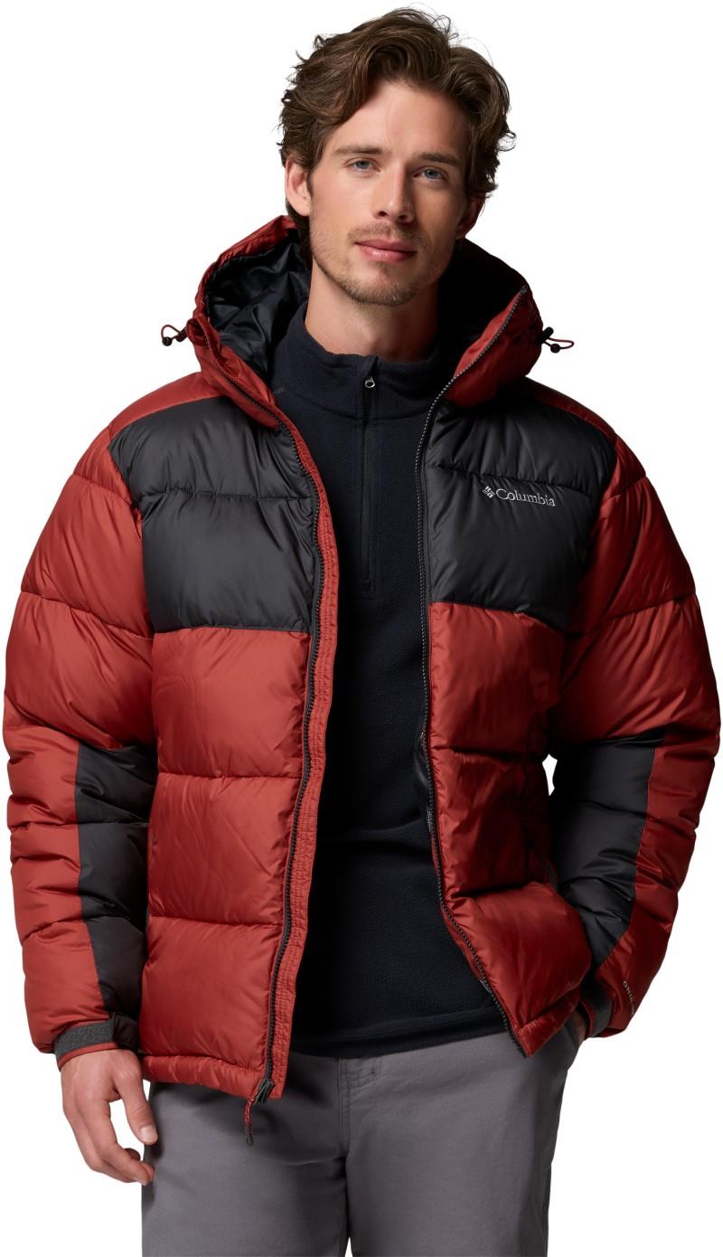 Pike Lake II Hooded Jacket - Mens - red oxide / shark 1