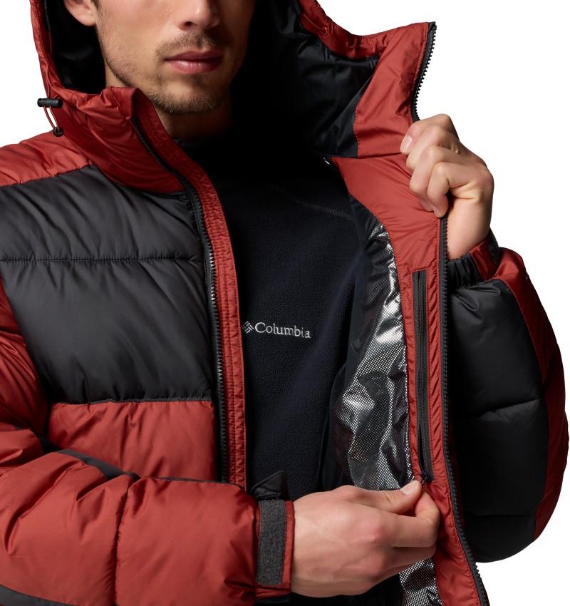 Pike Lake II Hooded Jacket - Mens - red oxide / shark 1