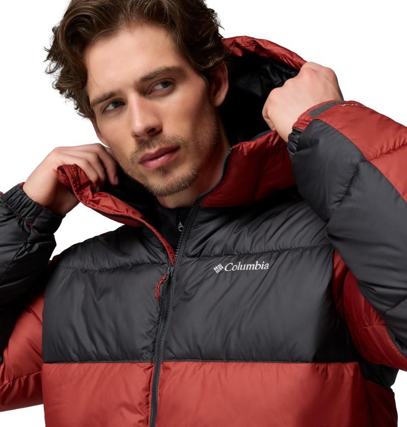 Pike Lake II Hooded Jacket - Mens - red oxide / shark 1