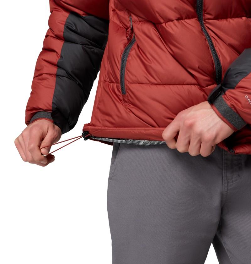 Pike Lake II Hooded Jacket - Mens - red oxide / shark 1