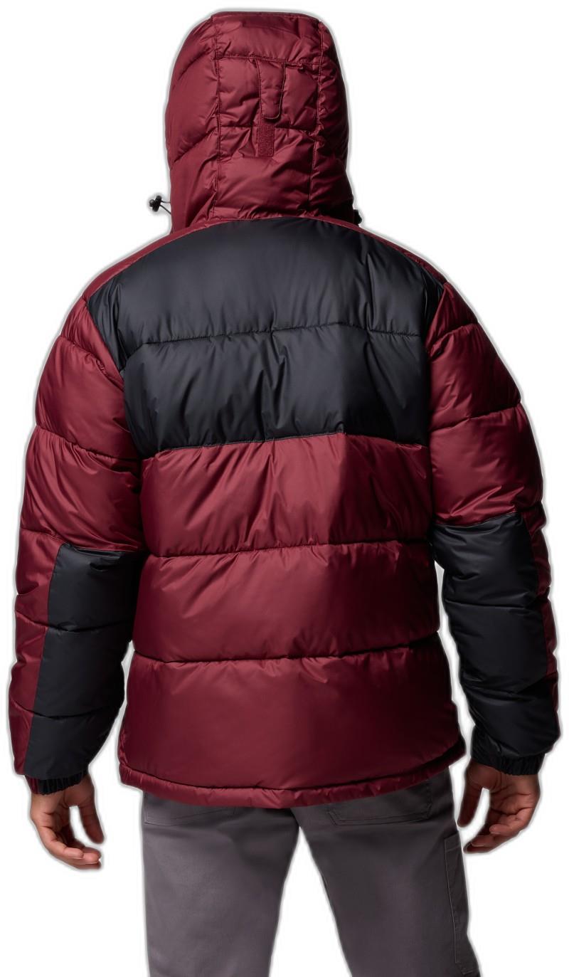 Pike Lake II Hooded Jacket - Mens - rich wine / black 1