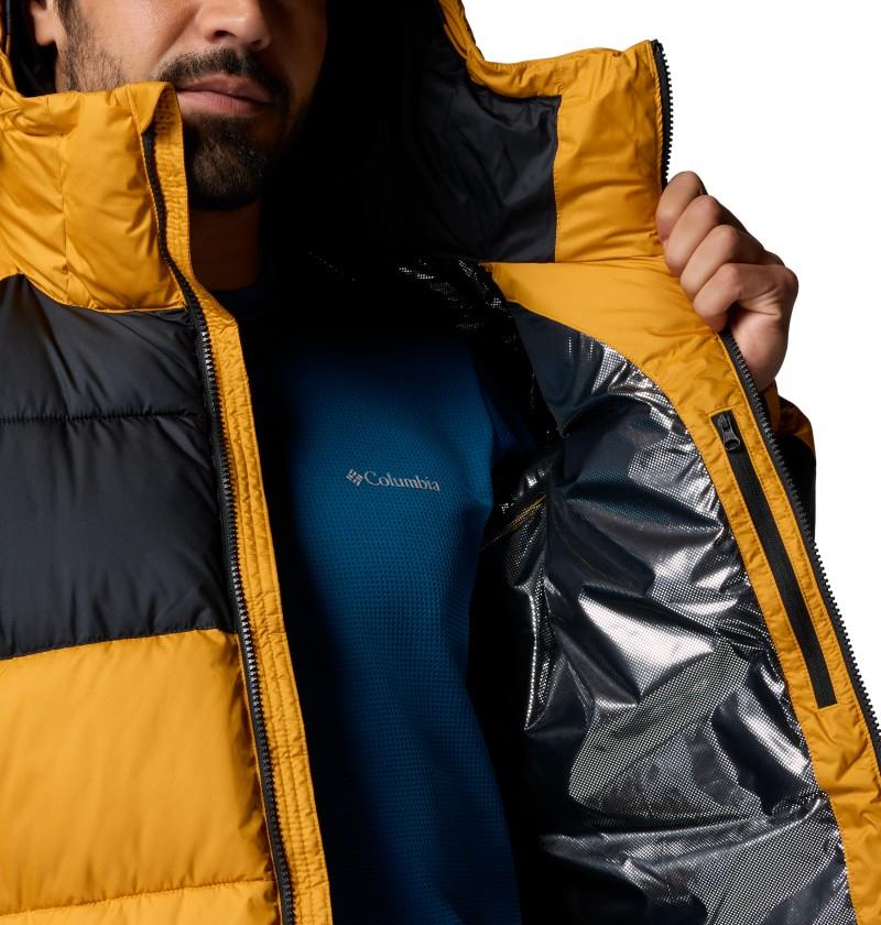 Pike Lake II Hooded Jacket - Mens - squash / black 1