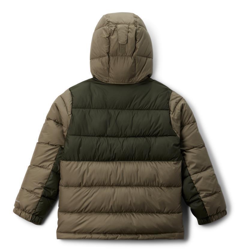 Pike Lake II Hooded Jacket - Youth - Stone Green / Greenscape 2
