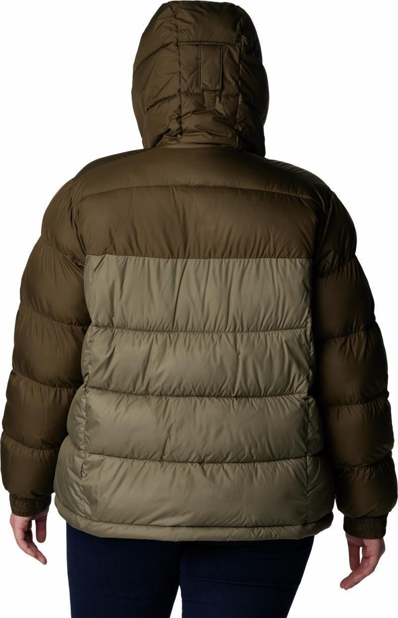 Pike Lake II Insulated Jacket, Extended - Womens - olive green / stone green 1