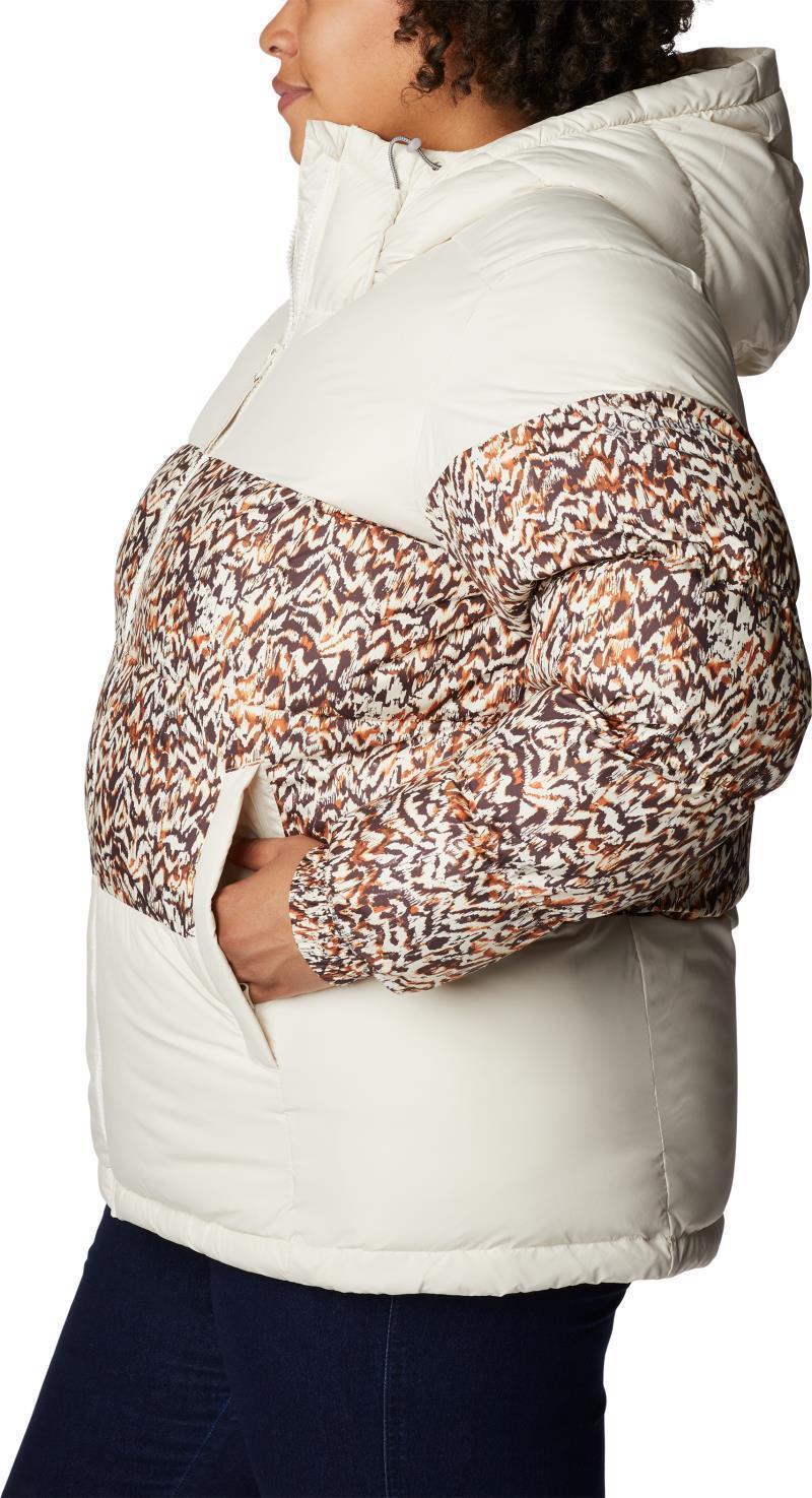 Pike Lake II Insulated Jacket - Plus - Womens - Chalk / Warm Copper Terrain Print 3