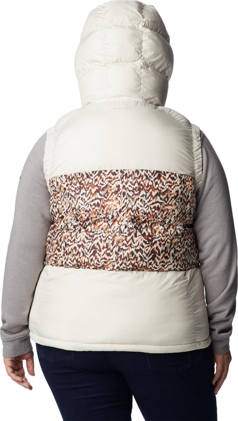 Pike Lake II Insulated Vest - Plus - Womens - chalk / chalk terrain print 1