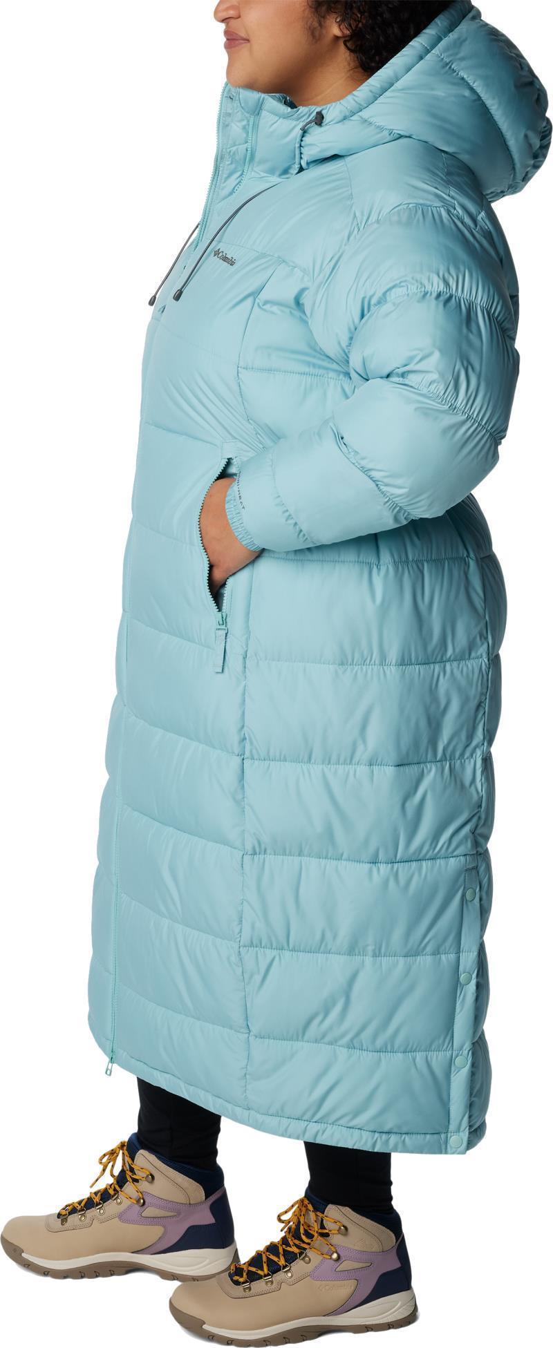 Pike Lake II Long Jacket, Extended - Womens - Aqua Haze 3