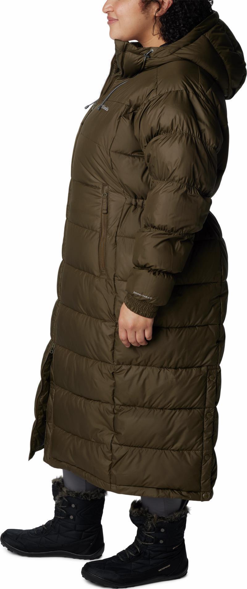 Pike Lake II Long Jacket, Extended - Womens - Olive Green 2