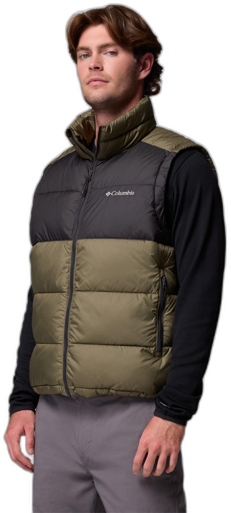 Pike Lake II Vest - Mens - stone green / shark 1