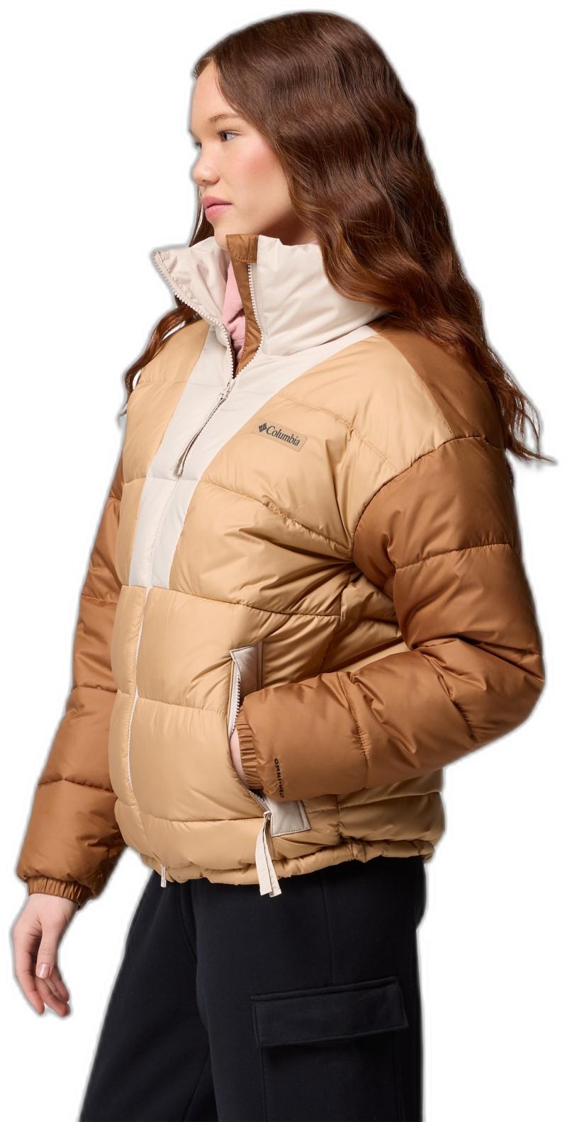 Pike Lake Jacket - Womens - canoe / camel brown / dark stone 1