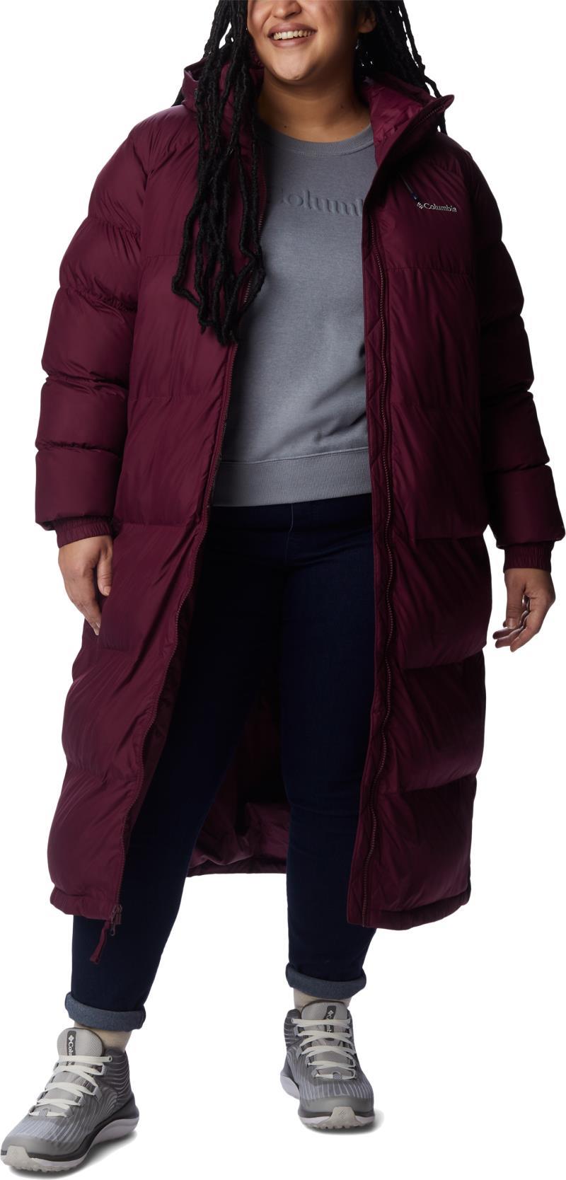 Pike Lake Long Jacket - Plus - Womens - Marionberry 2