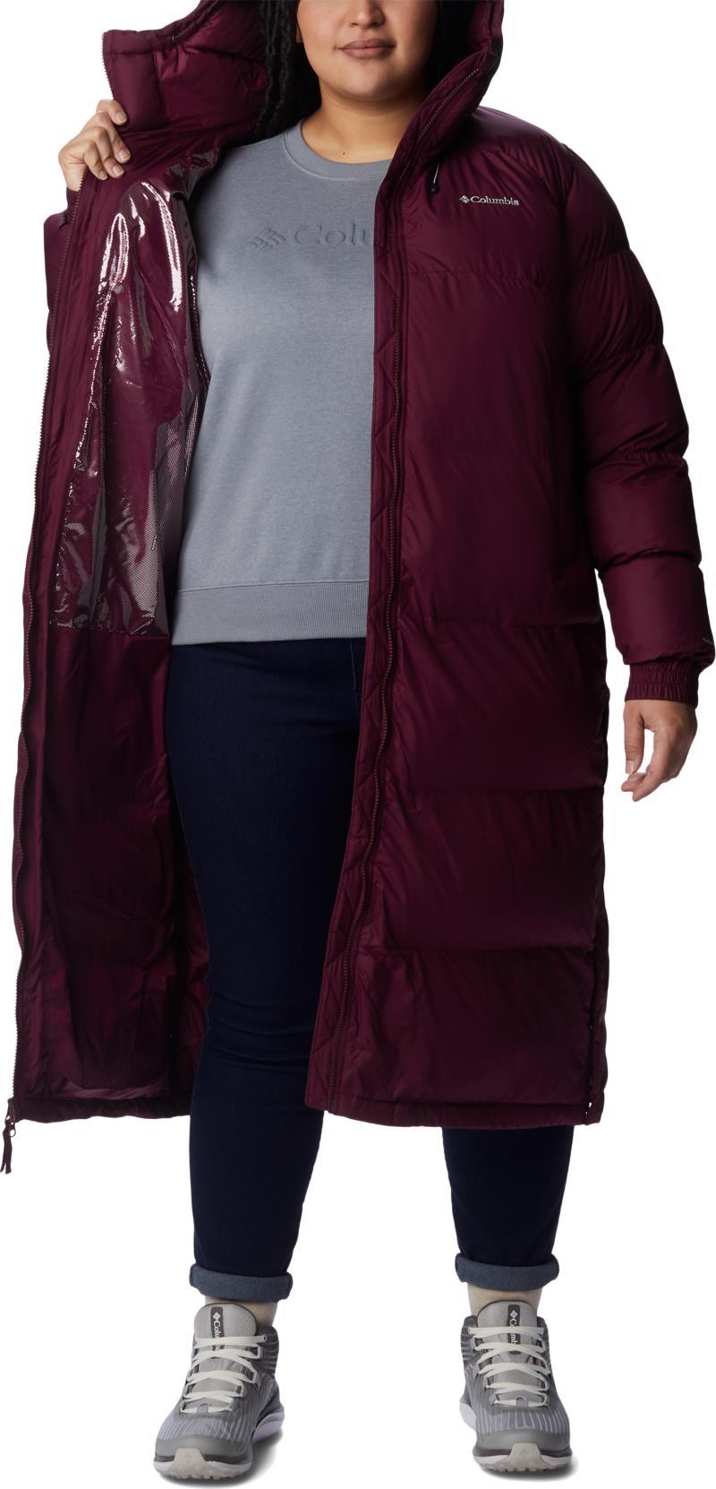 Pike Lake Long Jacket - Plus - Womens - Marionberry 3