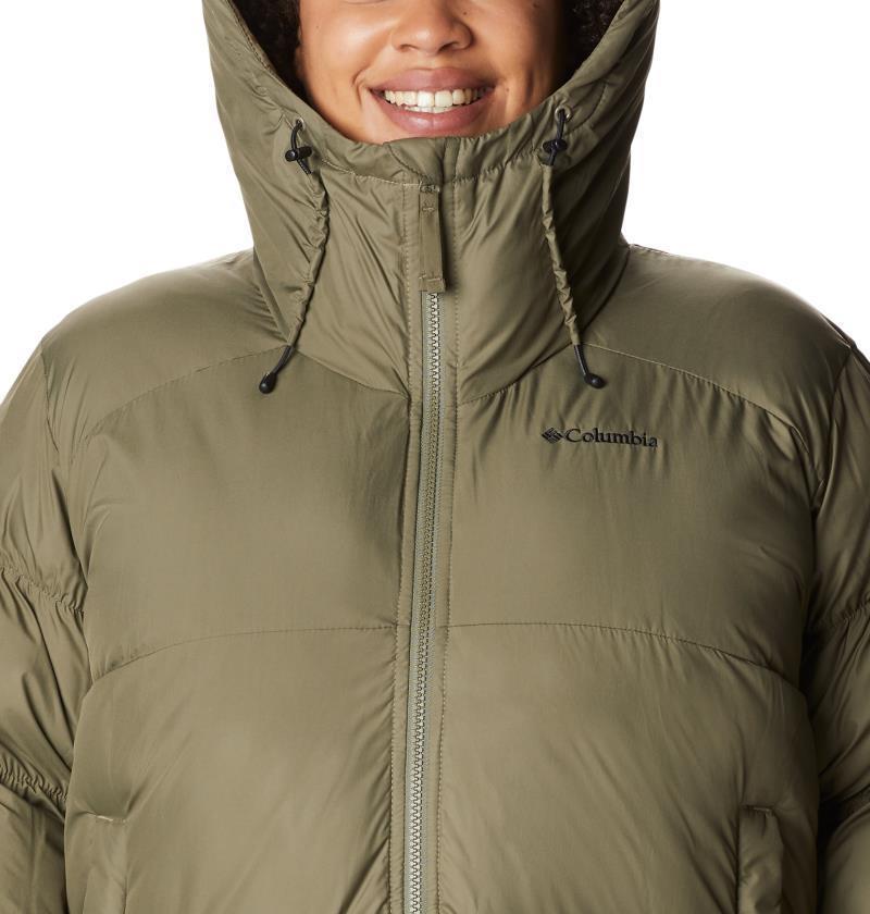 Pike Lake Long Jacket - Plus - Womens - Stone Green / Olive Green 6
