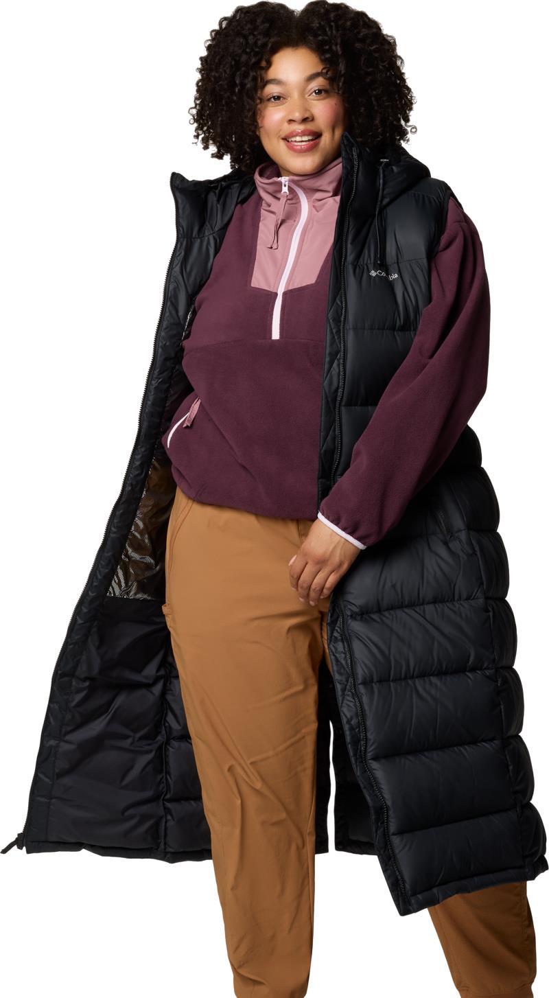 Pike Lake Long Vest, Extended - Womens - Black 4