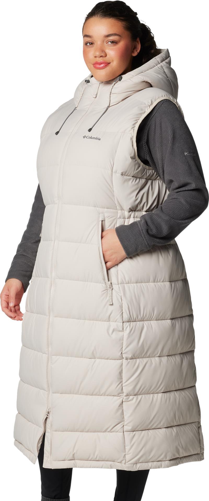 Pike Lake Long Vest, Extended - Womens - Dark Stone 2