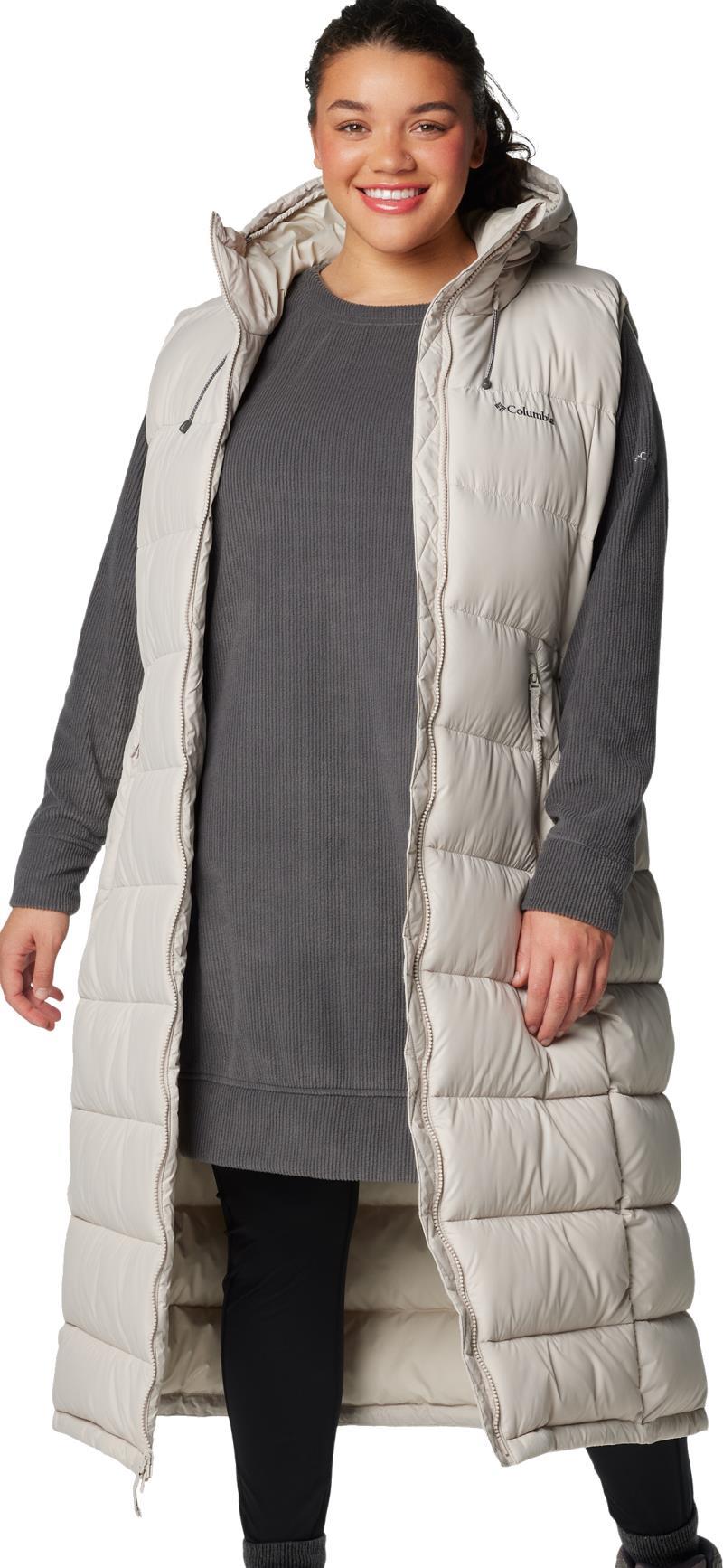 Pike Lake Long Vest, Extended - Womens - Dark Stone 3