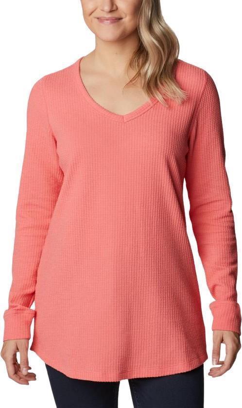 Pine Peak LS Tunic Thermal - Womens - blush pink heather 1