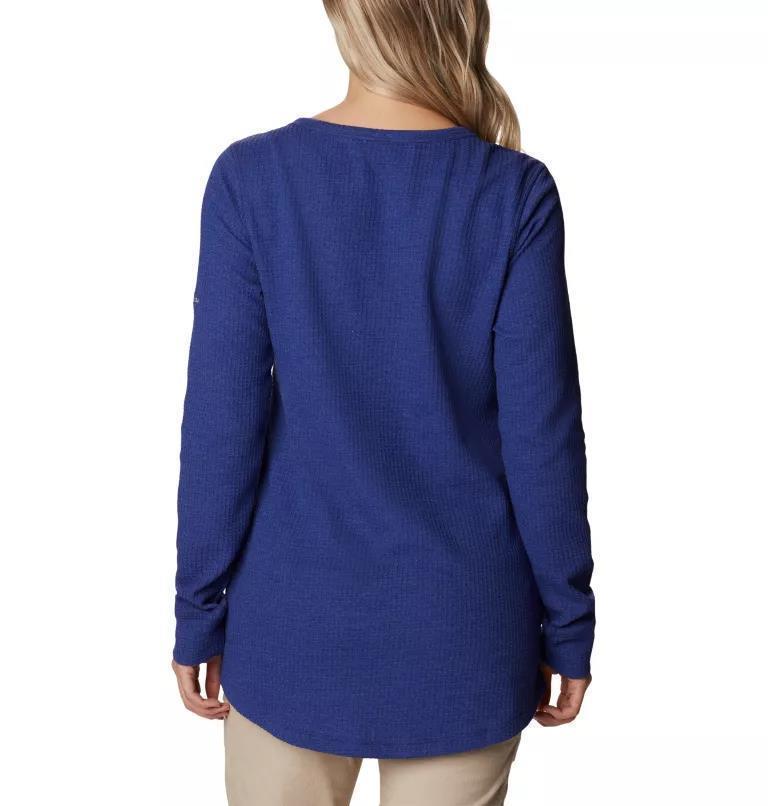 Pine Peak LS Tunic Thermal - Womens - dark sapphire heather 1