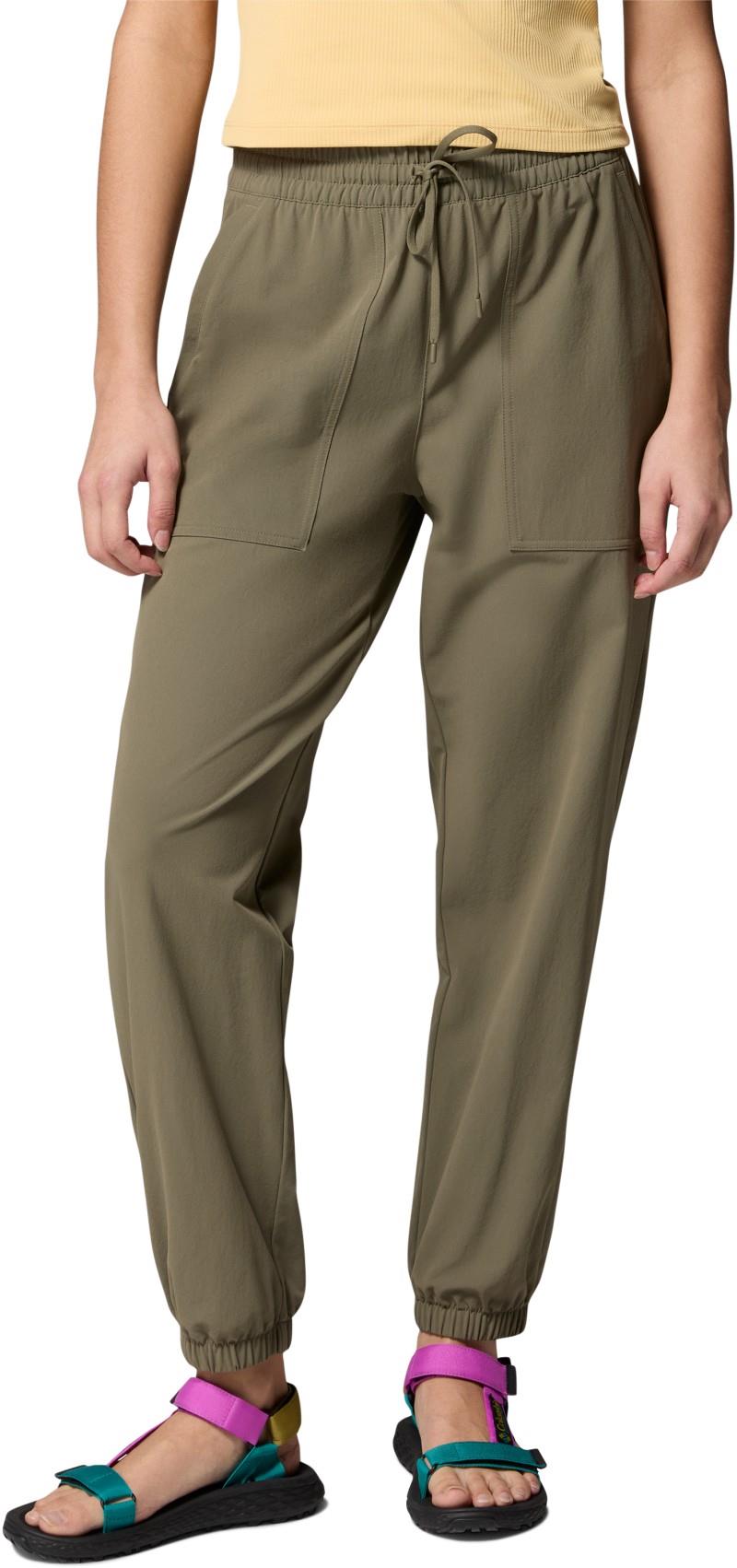 Pinetown Canyon Joggers, Long - Womens - stone green 1