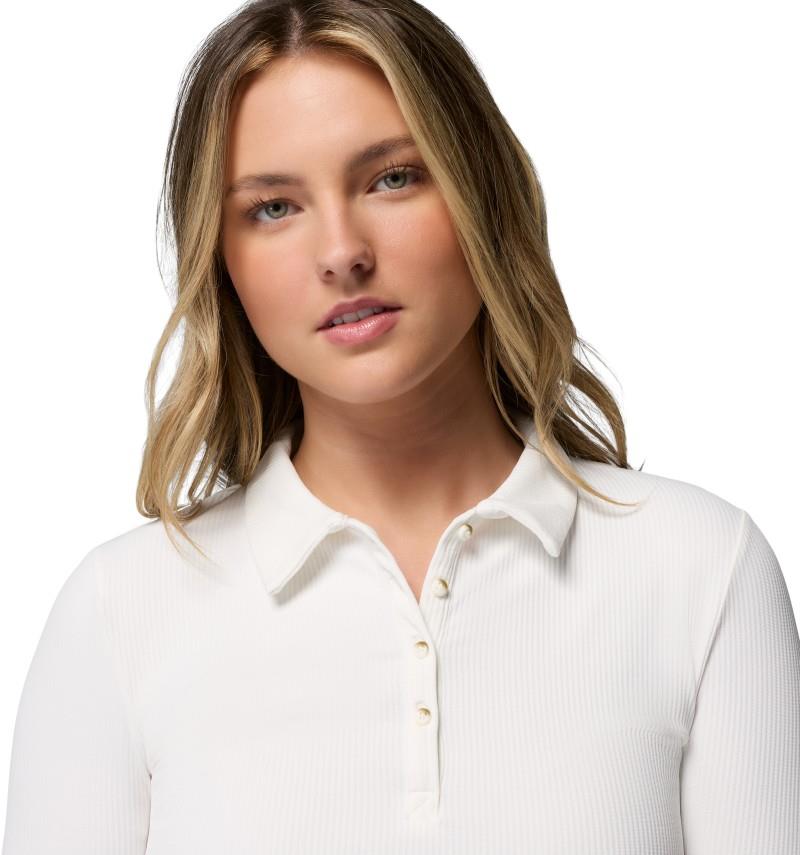 Pinetown Canyon LS Henley - Womens - sea salt 1