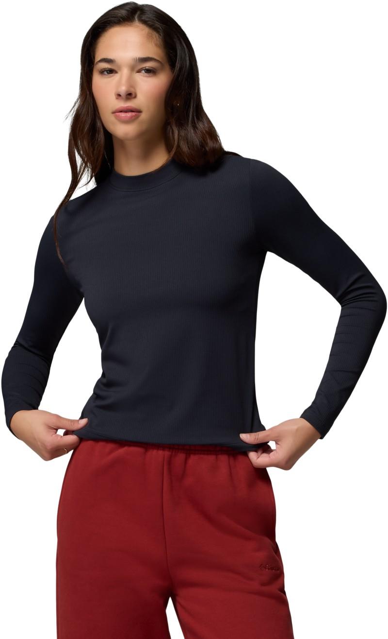 Pinetown Canyon LS Mockneck - Womens - black 1