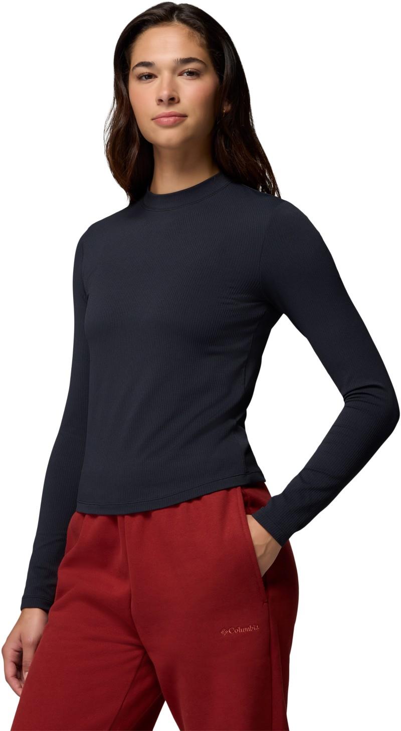 Pinetown Canyon LS Mockneck - Womens - black 1