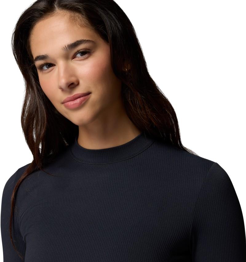 Pinetown Canyon LS Mockneck - Womens - black 1