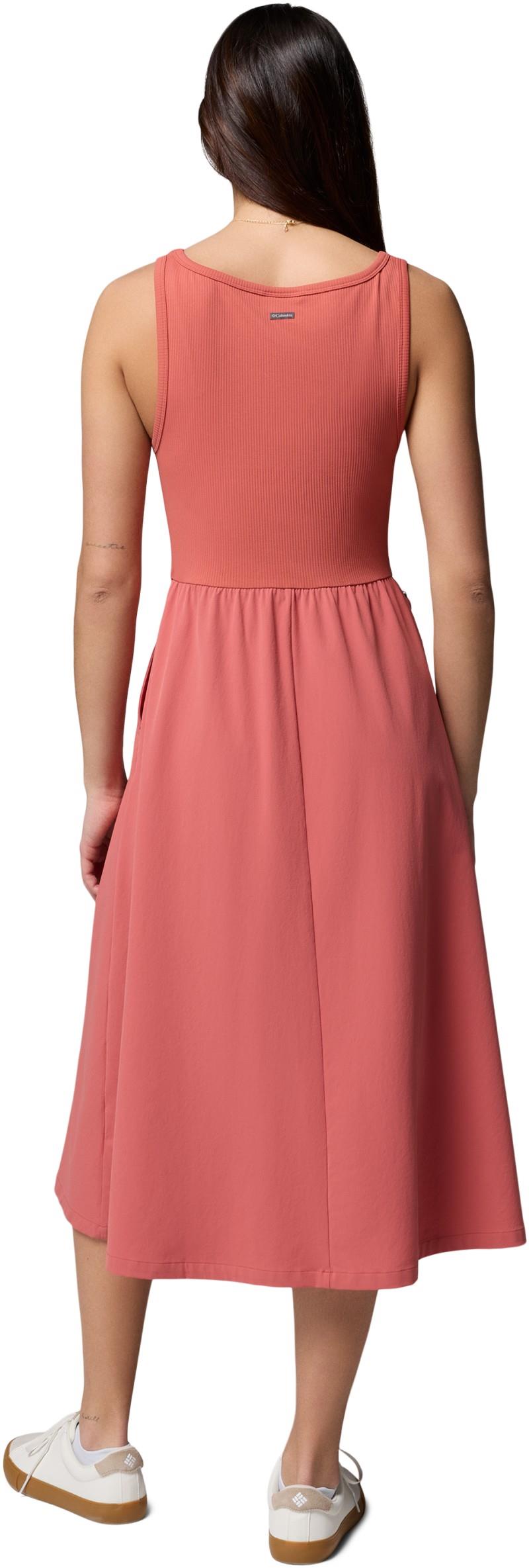 Pinetown Canyon Rib Dress - washed red 1