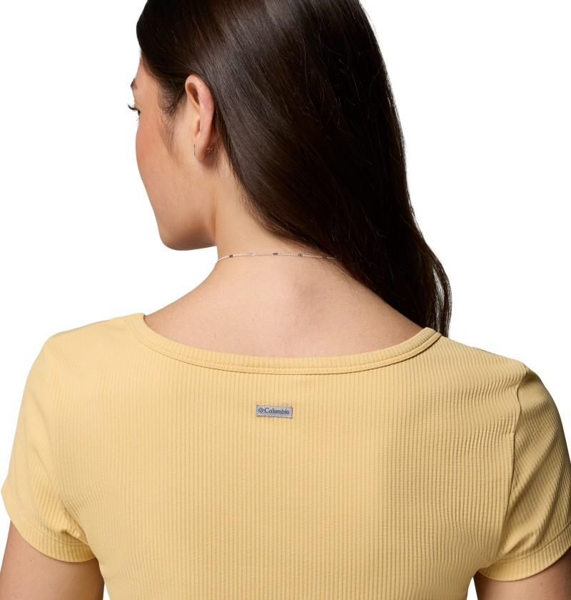 Pinetown Canyon Rib SS Tee - Womens - sand dune 1