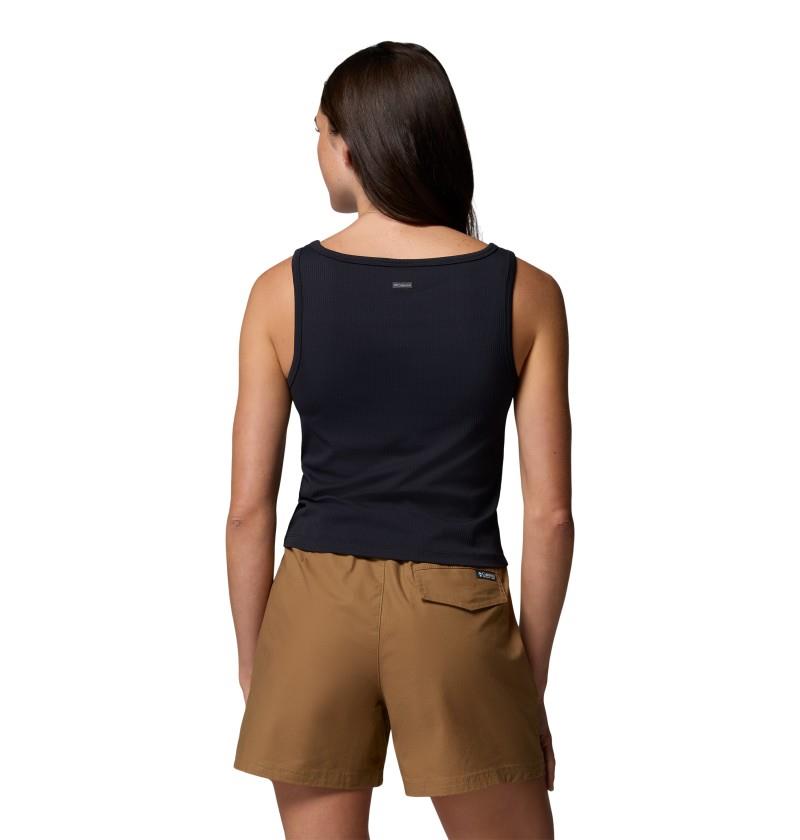 Pinetown Canyon Rib Tank - Womens - black 1