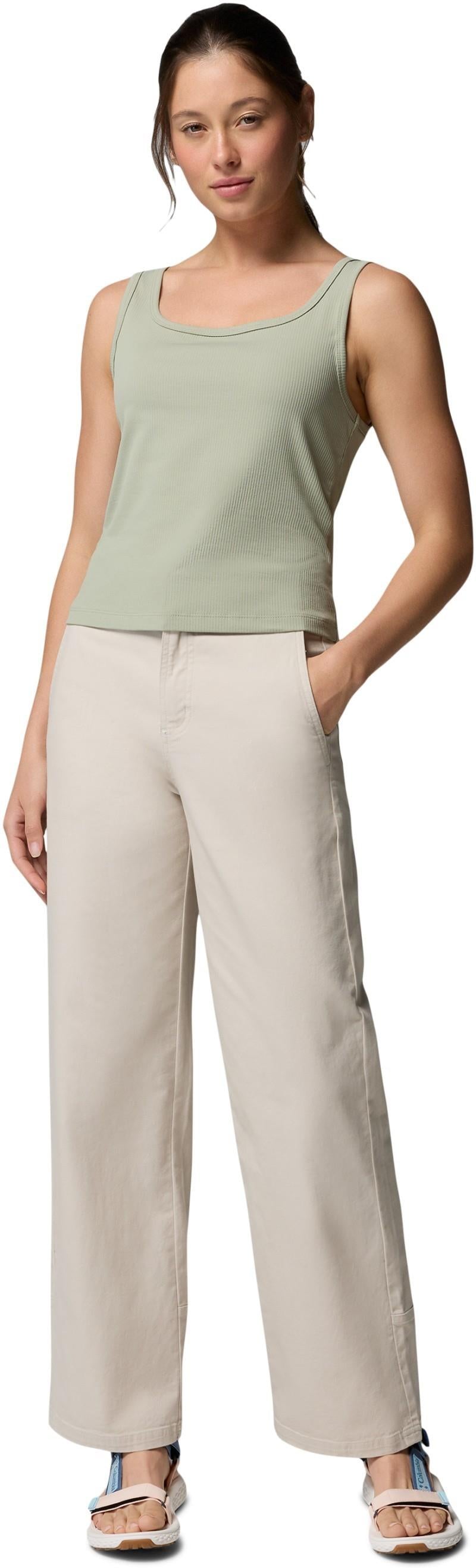 Pinetown Canyon Rib Tank - Womens - safari 1