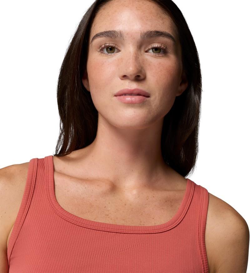 Pinetown Canyon Rib Tank - Womens - washed red 1