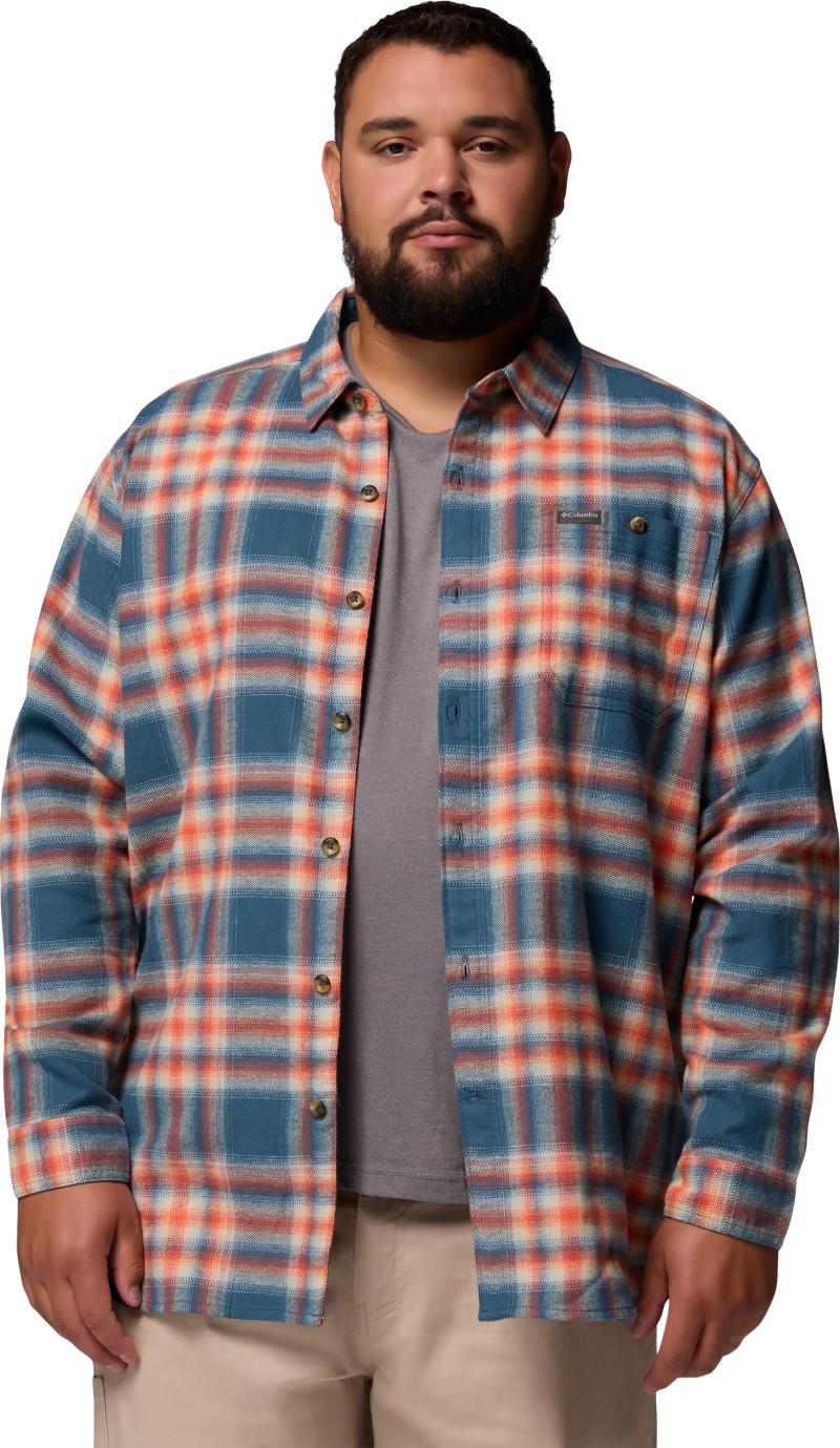 Pitchstone Heavyweight Flannel II, Extended - Mens - everblue twilight ombre 1