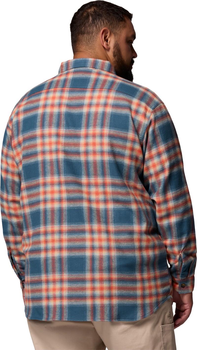 Pitchstone Heavyweight Flannel II, Extended - Mens - everblue twilight ombre 1