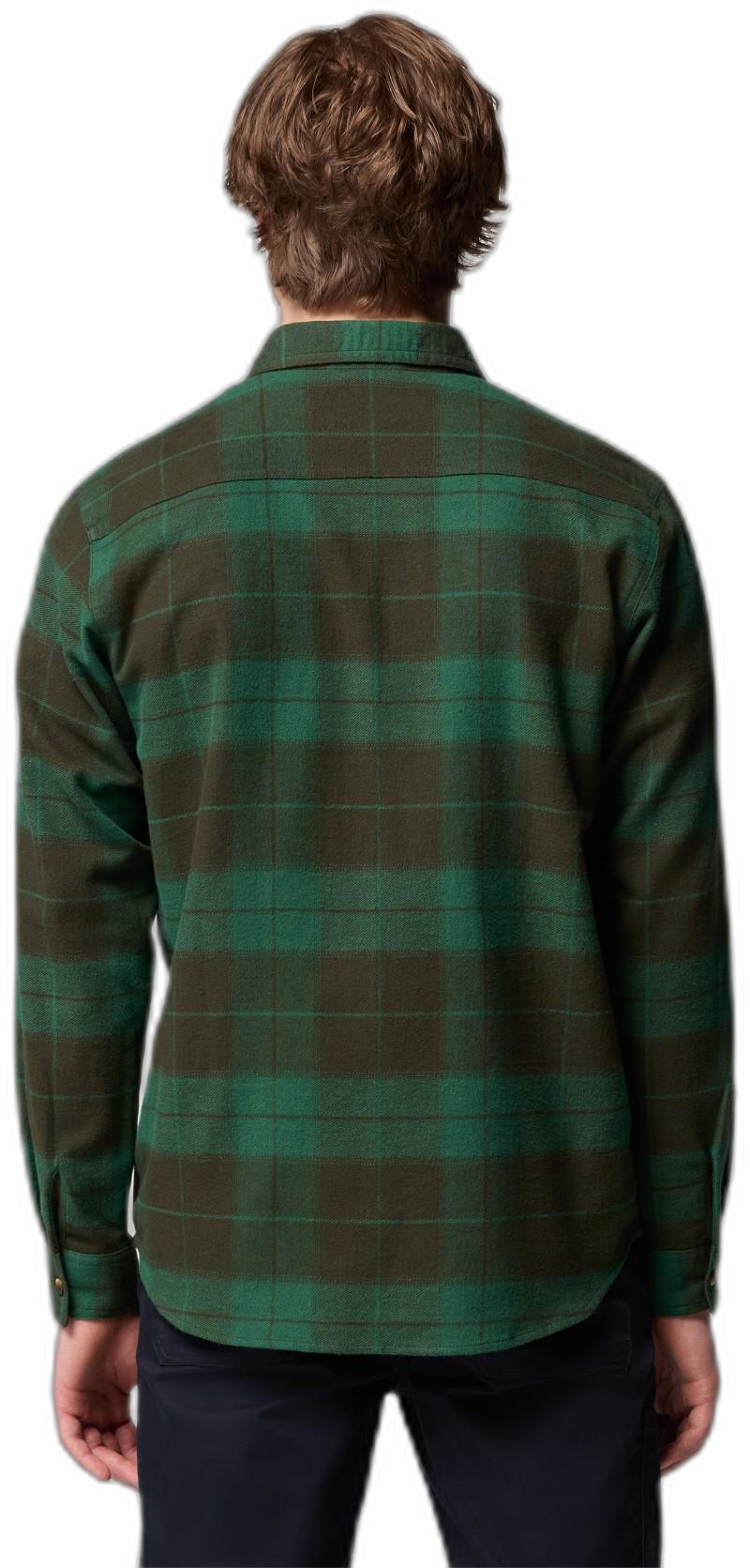 Pitchstone Heavyweight Flannel II - Mens - greenscape macro buffalo tartan 1