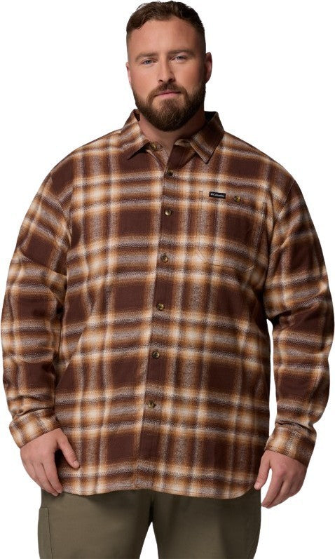 Pitchstone Heavyweight Flannel II - Mens - tobacco twilight ombre 1