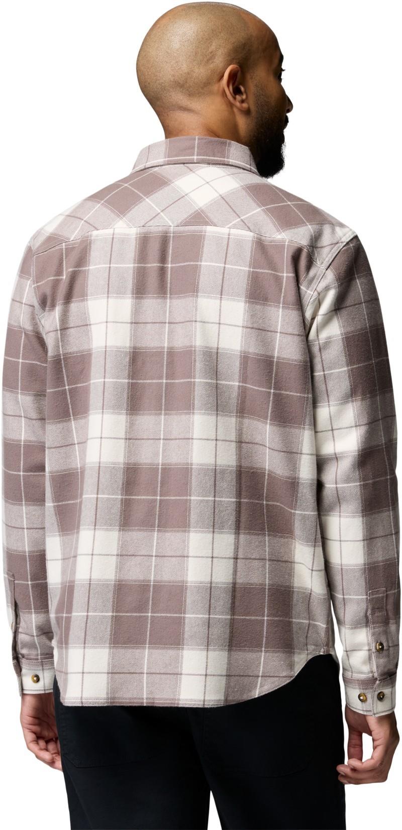 Pitchstone Stretch Flannel - Mens - sea salt macro tartan / iron 1