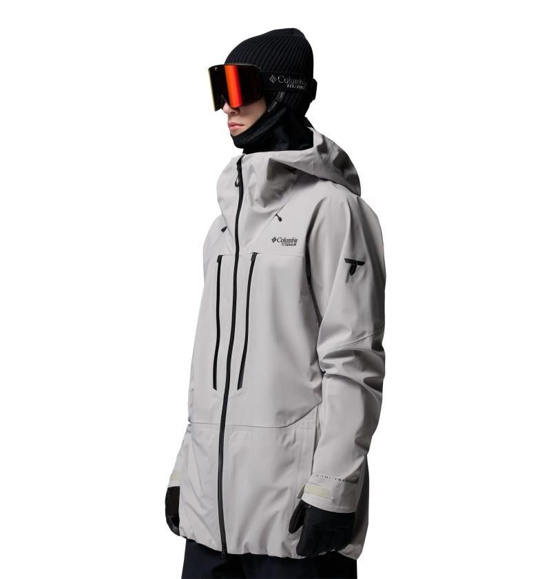 Platinum Peak II 3L Shell - Mens - flint grey 1