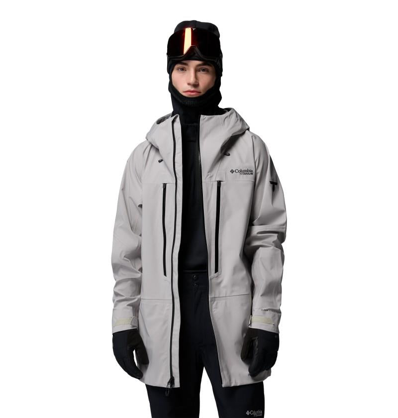 Platinum Peak II 3L Shell - Mens - flint grey 1