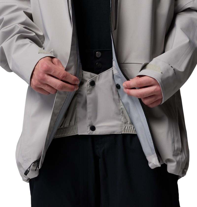 Platinum Peak II 3L Shell - Mens - flint grey 1