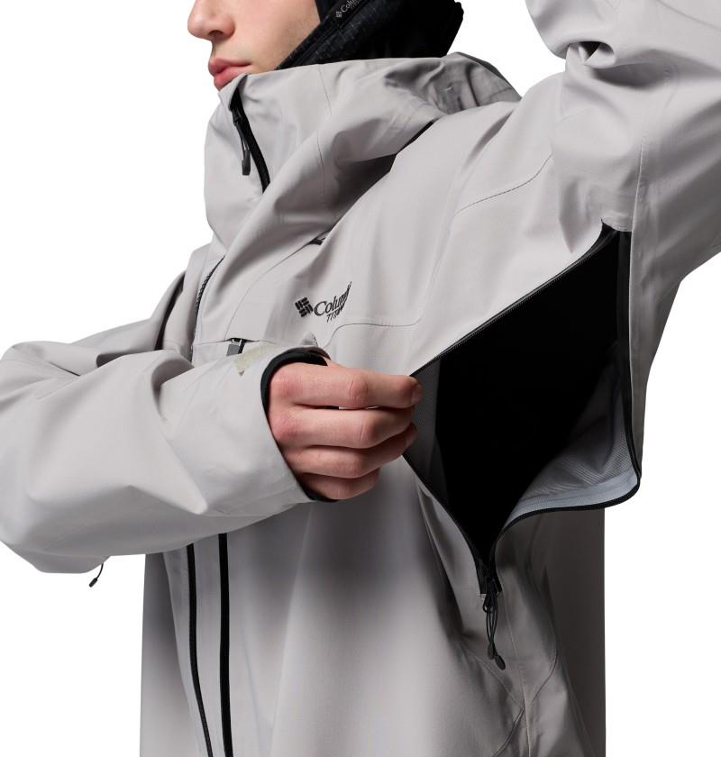 Platinum Peak II 3L Shell - Mens - flint grey 1
