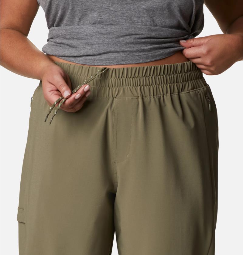 Pleasant Creek Jogger - Plus - Womens - stone green 1