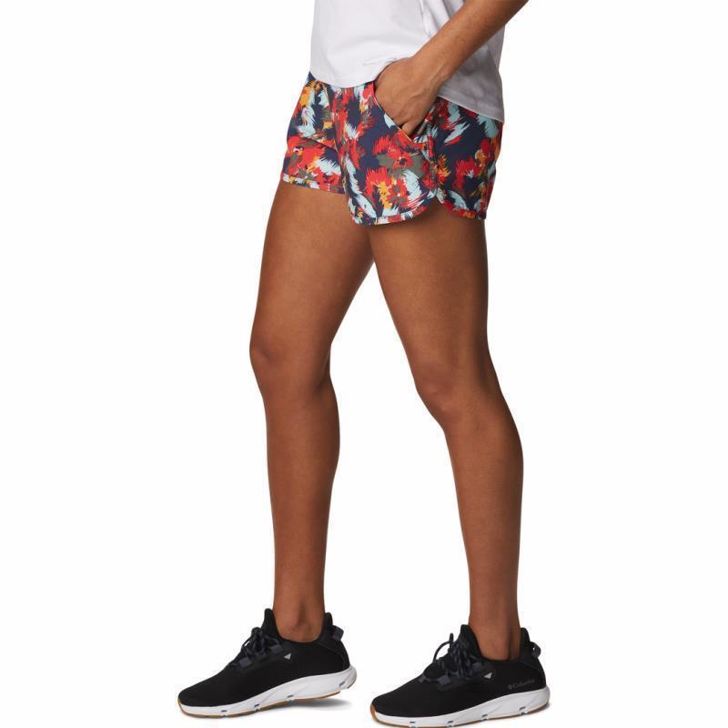 Pleasant Creek Stretch Shorts, 3" Inseam - Womens - Nocturnal Typhoon Blooms Multi 4